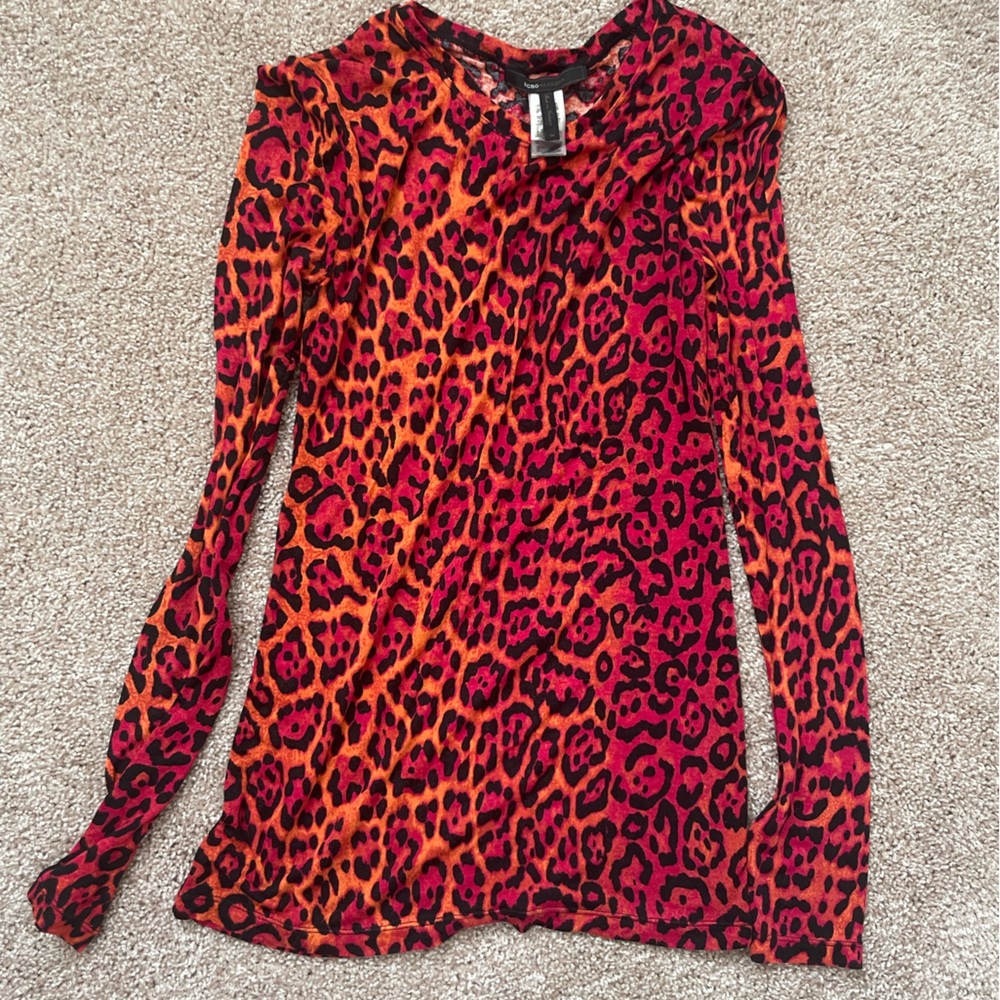 Bcbg long sleeve layering shirt